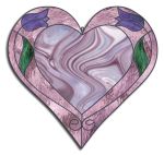 TULIP-WRAPPED HEART